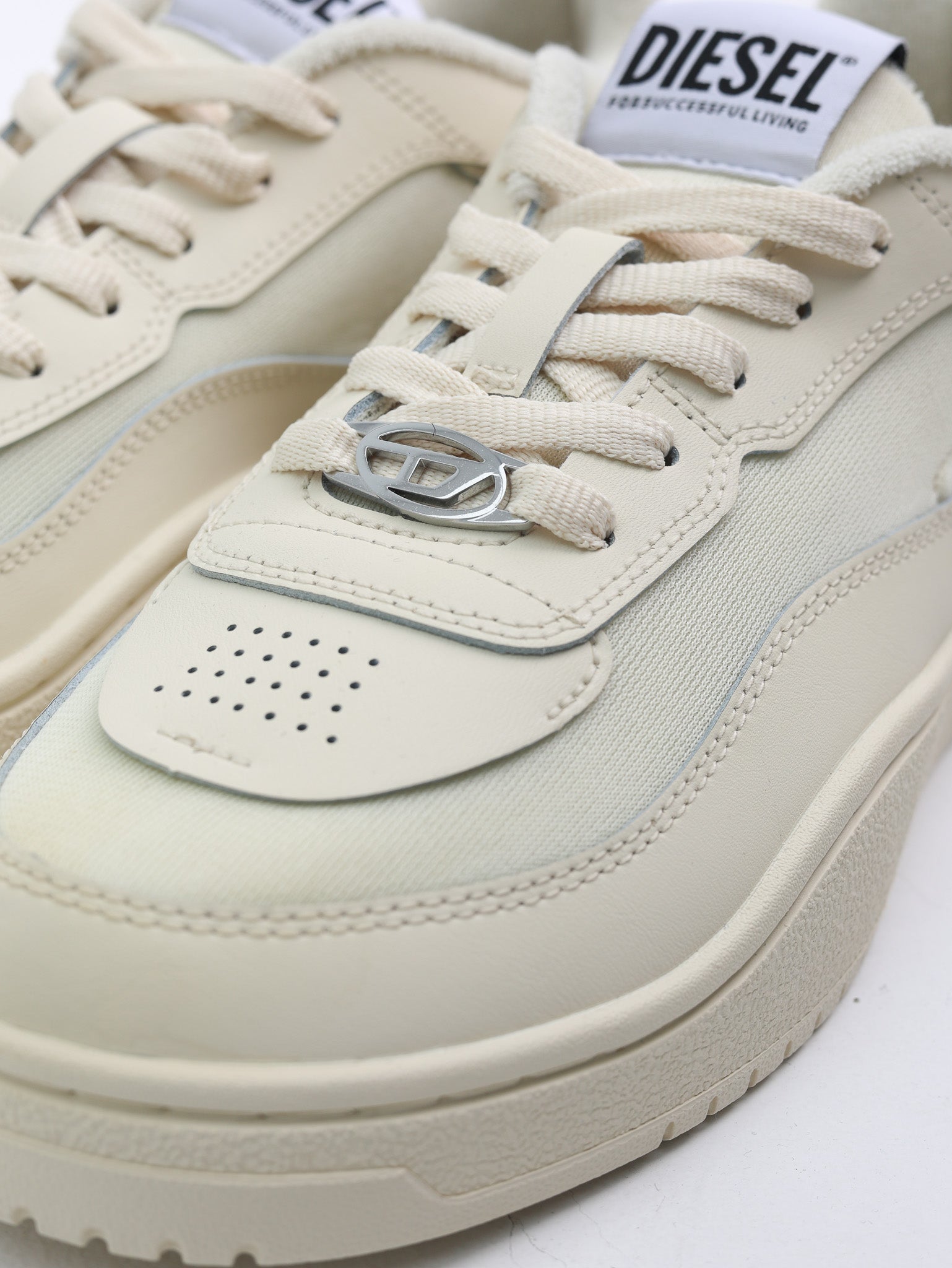 Diesel Sneaker Oval Skate Low Off-White